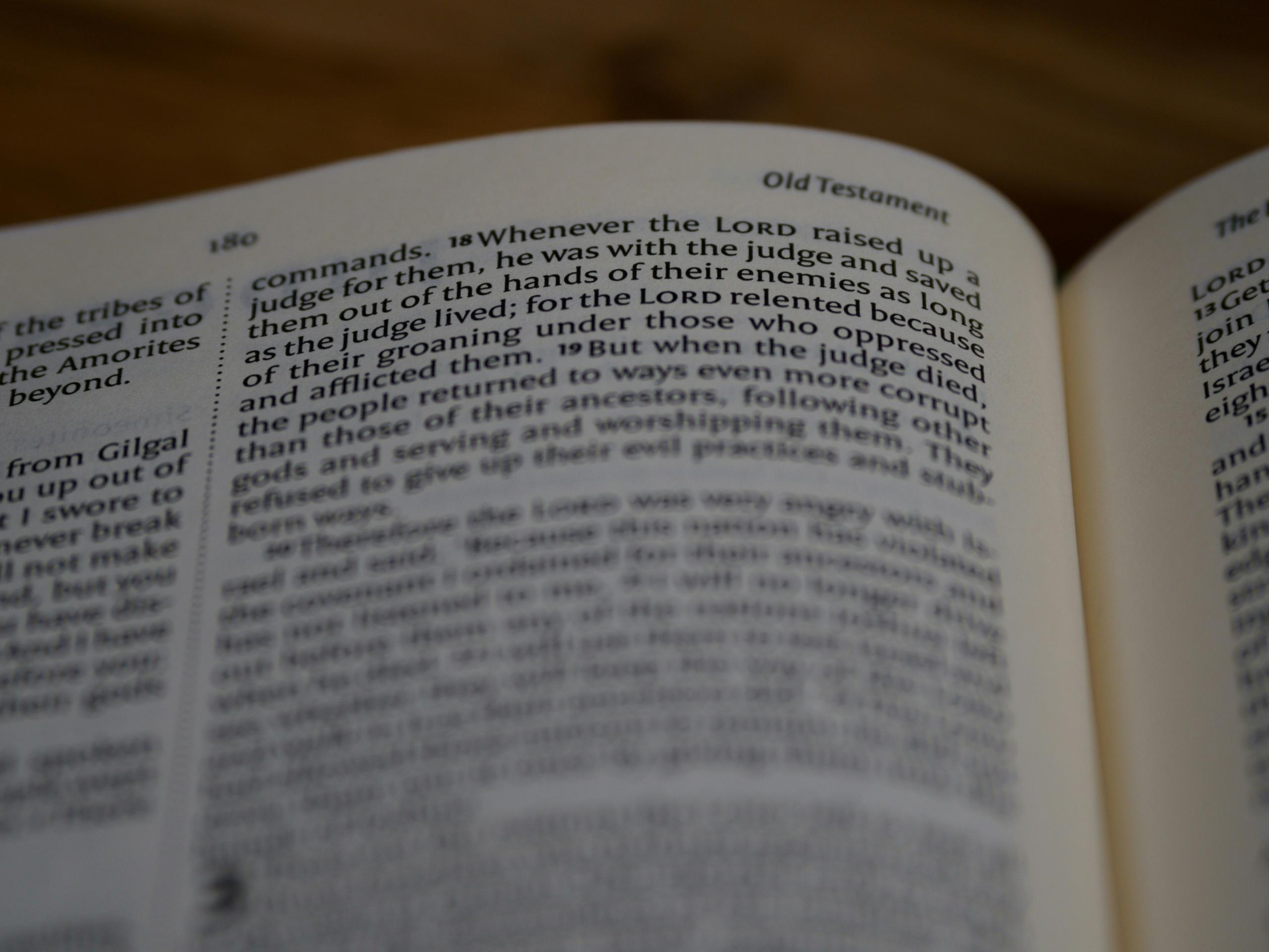 Introduction to Old Testament (OT133) course banner, Haddon Institute