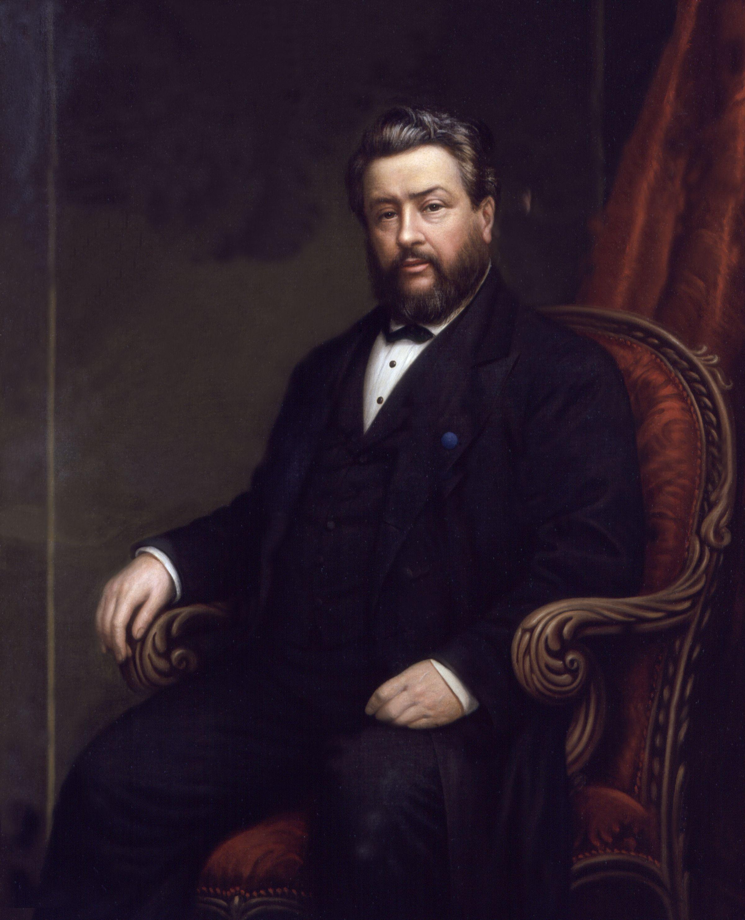 Portrait of Spurgeon by Alexander Melville, 1885